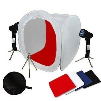 24" Photo Photography Tent Shooting Box Softbox Studio Kit Set Without Tripod