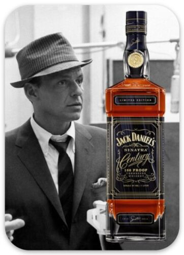 Jack Daniels Frank Sinatra Century Magnet Replica Whiskey Bottle