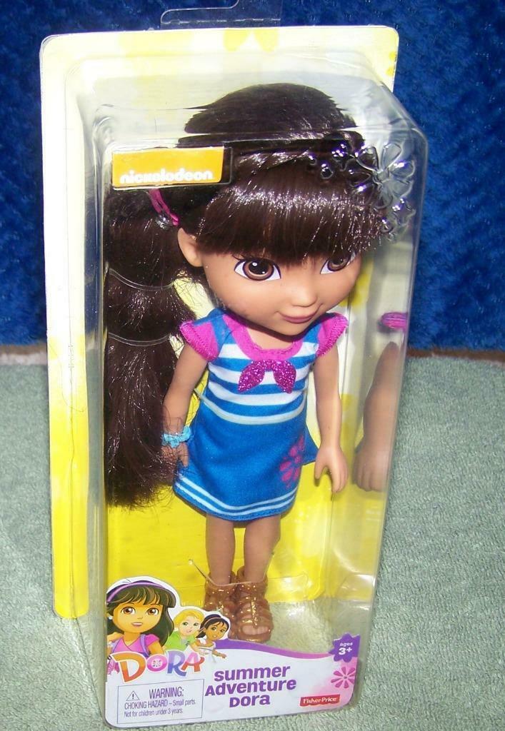 Dora Summer Adventure Dora 8" Doll New