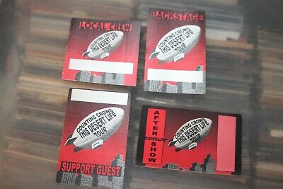 Counting Crows  - 4x Backstage Pass - Unused - Free Shipping - Lot#04