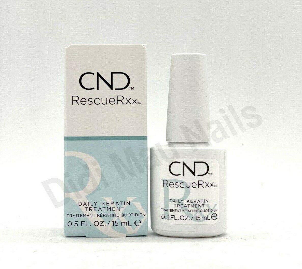 Cnd Creative Nail Design Rescuerxx Daily Keratin Treatment 0.5oz / 15ml