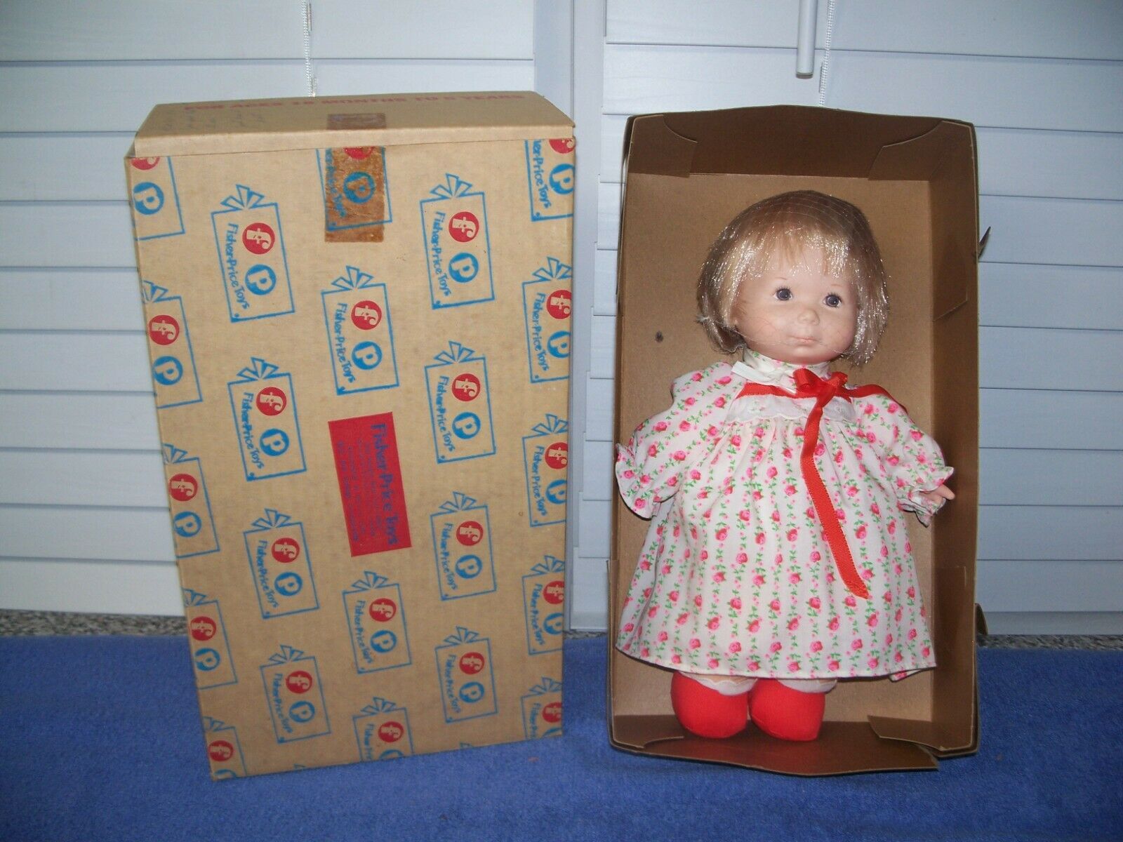 Vintage Fisher Price Baby Ann Doll Little Lapsitter